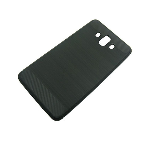 Etui Bumper Carbon Lux na telefon Huawei Mate 10 czarne