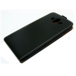 Etui pionowe z klapką SLIM FLEX na telefon Huawei Mate 10 ALP-L29 czarne HQ