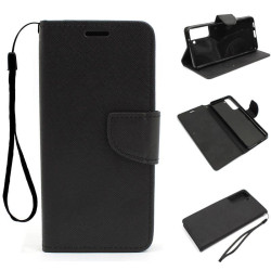 Etui Fancy Diary do telefonu Samsung Galaxy S21 Plus 5G G996 czarne