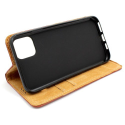 Etui KABURA SPECIAL FLIP na telefon Apple iPhone 11 Pro Max A2161 brązowe