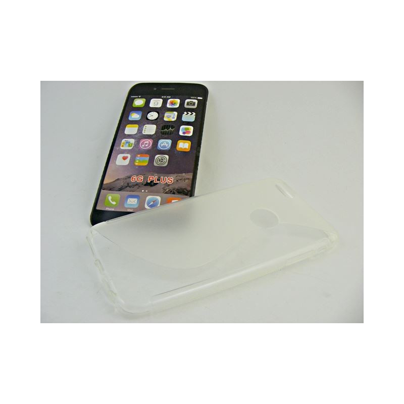 Etui S-CASE na telefon Apple iPhone 6+ A1522 / 6S+ A1634 przeźroczyste