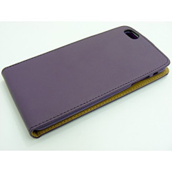 Etui pionowe z klapką SLIM FLEX na telefon Apple iPhone 6+ A1522 / 6S+ A1634 fioletowe