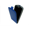 Etui pionowe z klapką SLIM FLEX na telefon Apple iPhone 6+ A1522 / 6S+ A1634 szafirowe