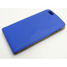 Etui pionowe z klapką SLIM FLEX na telefon Apple iPhone 6+ A1522 / 6S+ A1634 szafirowe