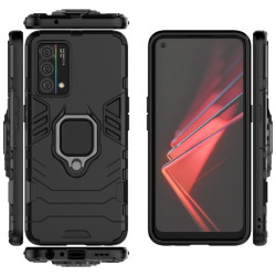 ETUI PANCERNE RING na telefon Realme GT Master Explorer 5G RMX3366 / GT River czarne
