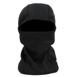 Kominiarka motocyklowa narciarska pod kask - Balaclava maska na motor motocykl kamuflaż 3w1 poliester polar uniwersalna czarna