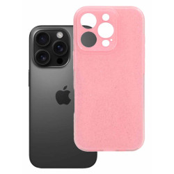 Etui Jelly Case GLITTER 2mm na telefon Apple iPhone 16 Pro A3293 różowe