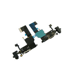 Taśma Flex do telefonu Apple iPhone 5C A1456 gniazdo ładowania + HF + mikrofon biały