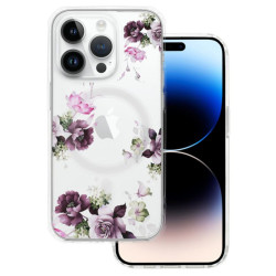 Etui MagSafe Flower na telefon Apple iPhone 16 Pro Max A3296 wzór 7