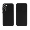 Etui Silicone Lens na telefon Samsung Galaxy S23 czarne