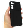 Etui Silicone Lens na telefon Samsung Galaxy S23 czarne