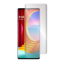 9H SZKŁO hartowane na telefon LG Velvet LMG900N UV + lampa