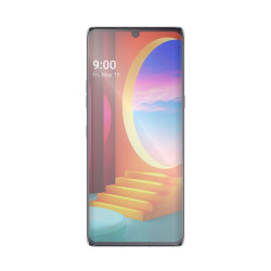 9H SZKŁO hartowane na telefon LG Velvet LMG900N UV + lampa