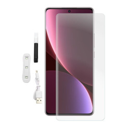 9H SZKŁO hartowane na telefon Xiaomi 12 Pro UV + lampa