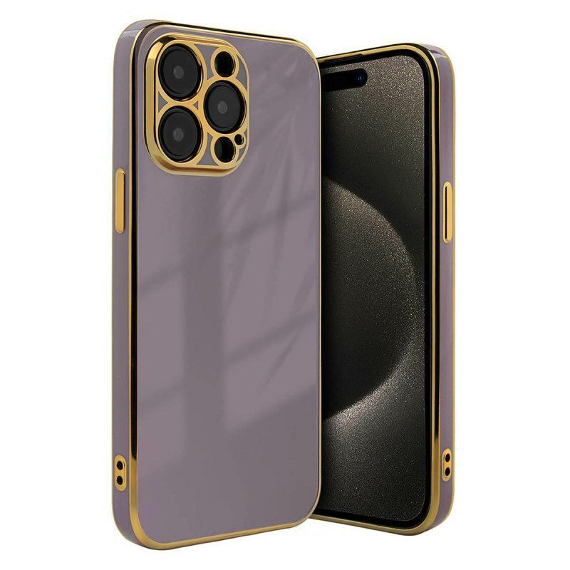 Etui Glamour na telefon Samsung Galaxy A15 4G A155 / 5G A156 fioletowe