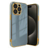 Etui Glamour na telefon Samsung Galaxy A15 4G A155 / 5G A156 niebieskie