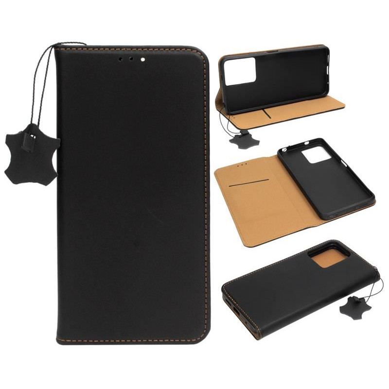 Etui Smart Pro Leather na telefon Xiaomi Redmi Note 12 4G LTE MZB0E7NEU MZB0DOBEU czarne