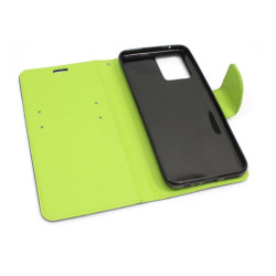 Etui Fancy Diary na telefon Realme 8 / 8 Pro granatowe