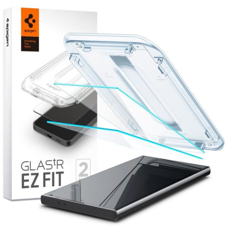 9H SZKŁO hartowane na telefon Samsung Galaxy S24 Ultra 5G S928 SPIGEN TR EZ FIT 2szt.