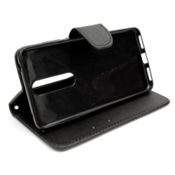 Etui Fancy Diary na telefon Nokia 3.1+ TA-1104 czarne