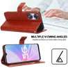 Etui Smart Crazy na telefon TCL 40SE T610K2 6156 6156A 6156A1 brązowe