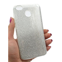 Etui Jelly Case SHINING HQ na telefon Xiaomi Redmi 4X srebrny