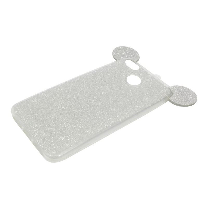 Etui Nakładka 3D dla dziecka na telefon Xiaomi Redmi 4X MICKEY srebrne