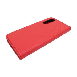 Etui Smart Magnet na telefon Sony Xperia 5 J9210 J8270 czerwone
