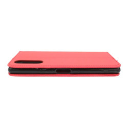 Etui Smart Magnet na telefon Sony Xperia 5 J9210 J8270 czerwone