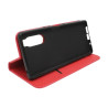 Etui Smart Magnet na telefon Sony Xperia 5 J9210 J8270 czerwone