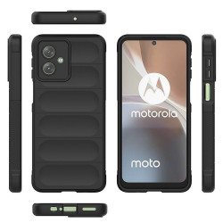 Etui pancerne Phantom na telefon motorola moto g54 5G / g54 power edition 5G czarne