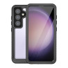 Etui wodoodporne Full Body na telefon Samsung Galaxy S25 5G S931 czarne