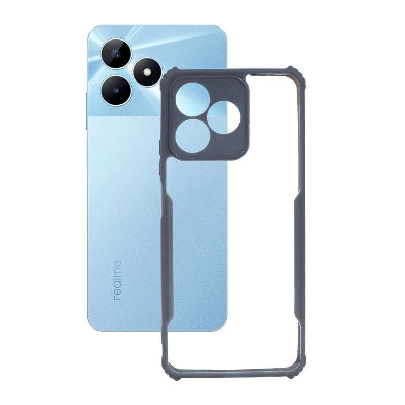 ETUI PANCERNE SOLID na telefon Realme Note 50 RMX3834 / C51 RMX3830 granatowe