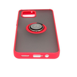 ETUI FINGER RING PC na telefon T-Mobile T Phone 2 5G / REVVL 7 5G czerwone