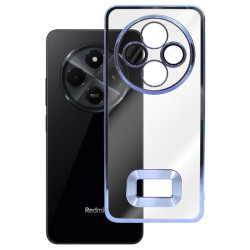 Etui Glam na telefon Xiaomi Redmi 14C 2409BRN2CA / POCO C75 2410FPCC5G niebieskie