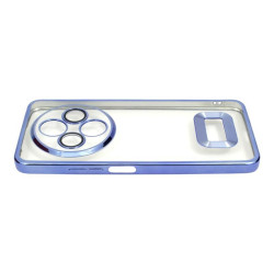 Etui Glam na telefon Xiaomi Redmi 14C 2409BRN2CA / POCO C75 2410FPCC5G niebieskie
