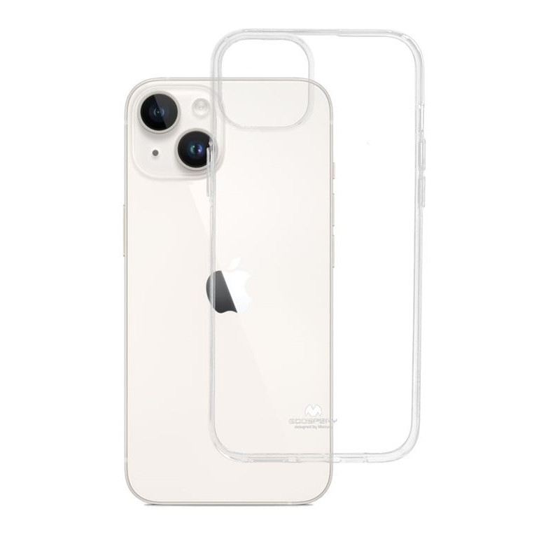 Etui Futerał Mercury JELLY na telefon Apple iPhone 15+ A3094 bezbarwne