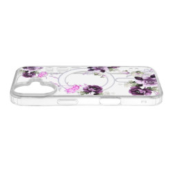 Etui MagSafe Flower na telefon Apple iPhone 16+ A3290 wzór 7
