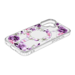 Etui MagSafe Flower na telefon Apple iPhone 16 A3287 wzór 6