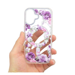 Etui MagSafe Flower na telefon Apple iPhone 16 A3287 wzór 6