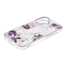 Etui MagSafe Flower na telefon Apple iPhone 16 A3287 wzór 7