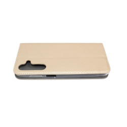 Etui Smart Magnet na telefon Samsung Galaxy M35 5G M356 złote