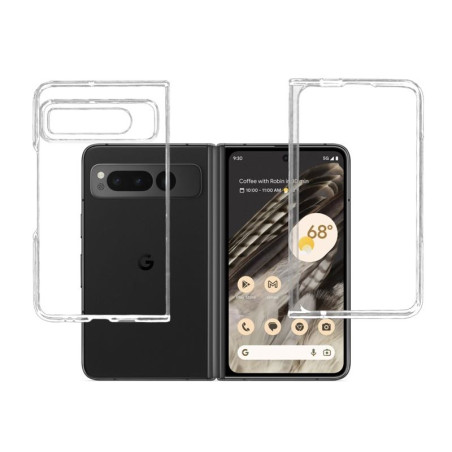 ETUI CRYSTAL SOLID na telefon Google Pixel Fold 5G bezbarwne
