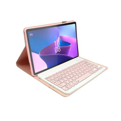 Lenovo Tab P11 Pro Gen 2 etui z klawiaturą bluetooth, TB-132 TB-132FU / Xiaoxin Pad Pro 2022 różowe, lenovo tab p11 pro gen 2 kl