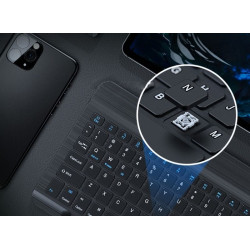 Etui z klawiaturą bluetooth na tablet Samsung Galaxy Tab S9 Ultra 14.6" cali X910 X916 czarne