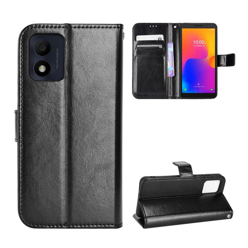 Etui Smart Crazy na telefon Alcatel 1B 2022 5031 czarne