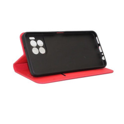 Etui Smart Magnet na telefon T-Mobile T Phone 2 Pro 5G / REVVL 7 Pro 5G czerwone