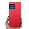 Etui Smart Magnet na telefon T-Mobile T Phone 2 Pro 5G / REVVL 7 Pro 5G czerwone