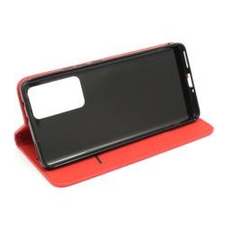 Etui z klapką Smart Magnet na telefon Xiaomi 12 Pro czerwone
