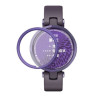 7H SZKŁO hybrydowe do smartwatch GARMIN LILY 3D FLEXIBLE fiolet